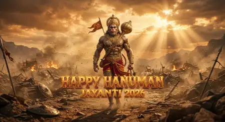Hanuman Jayanti Poster Png - Free Happy Hanuman Jayanti 2026 Download