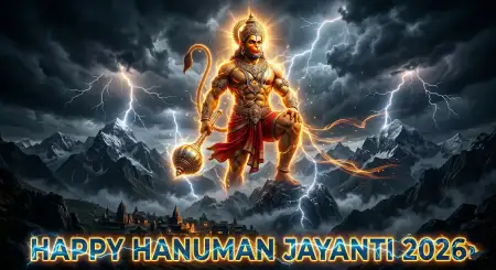 Hanuman Jayanti Powerful God Images - Free Happy Hanuman Jayanti 2026 Download