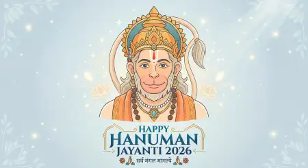 Hanuman Jayanti Vector Illustration - Free Happy Hanuman Jayanti 2026 Download