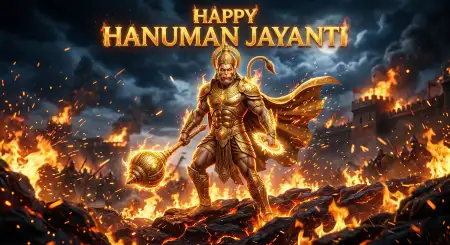 Hanuman Jayanti Wishes For Peace And Happiness In Life - Free Hanuman Jayanti Wishes Download