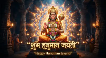 Hanuman Jayanti Wishes Greetings With Meaningful Quotes - Free Hanuman Jayanti Wishes Download