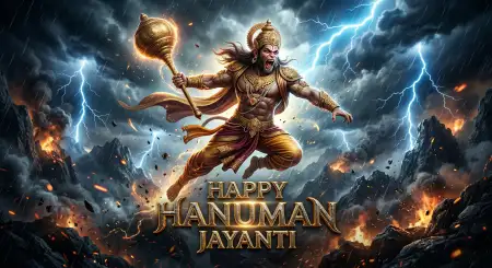 Hanuman Jayanti Wishes Messages For Blessings And Protection - Free Hanuman Jayanti Wishes Download