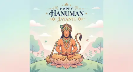 Hanuman Jayanti Wishes Messages For Positive Thinking - Free Hanuman Jayanti Wishes Download