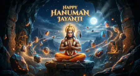 Hanuman Jayanti Wishes Messages With Positive Vibes - Free Hanuman Jayanti Wishes Download