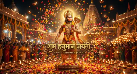 Hanuman Jayanti Wishes Text Messages For Mobile Sharing - Free Hanuman Jayanti Wishes Download