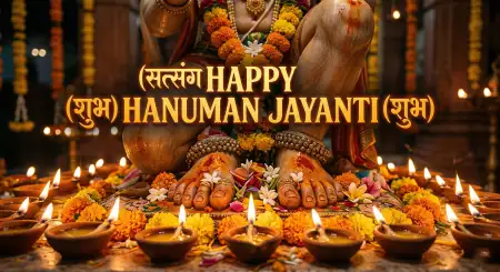 Hanuman Jayanti Wishes With Divine Blessings Messages - Free Hanuman Jayanti Wishes Download