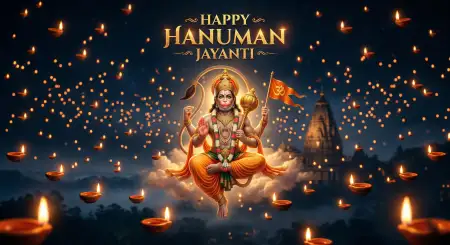 Hanuman Jayanti Wishes With Messages Of Faith And Devotion - Free Hanuman Jayanti Wishes Download