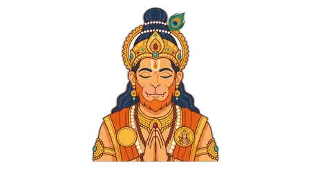 Hanuman Ji Flying Png Clipart - Free Hanuman Png Download