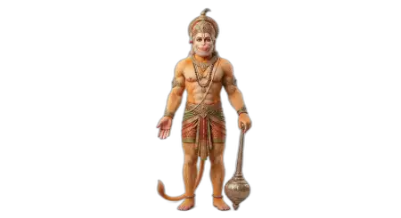 Hanuman Png Carrying Mountain Sanjeevani - Free Hanuman Png Download