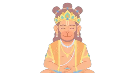 Hanuman Png Cartoon Style Transparent - Free Hanuman Png Download