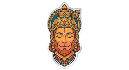 Hanuman Png For Sticker Design 2 - Free Hanuman Png Download