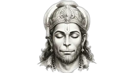 Hanuman Png Realistic Digital Art - Free Hanuman Png Download