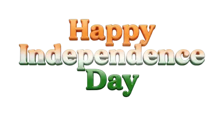 Free Happy 15 August Png 2026 Transparent PNG Download