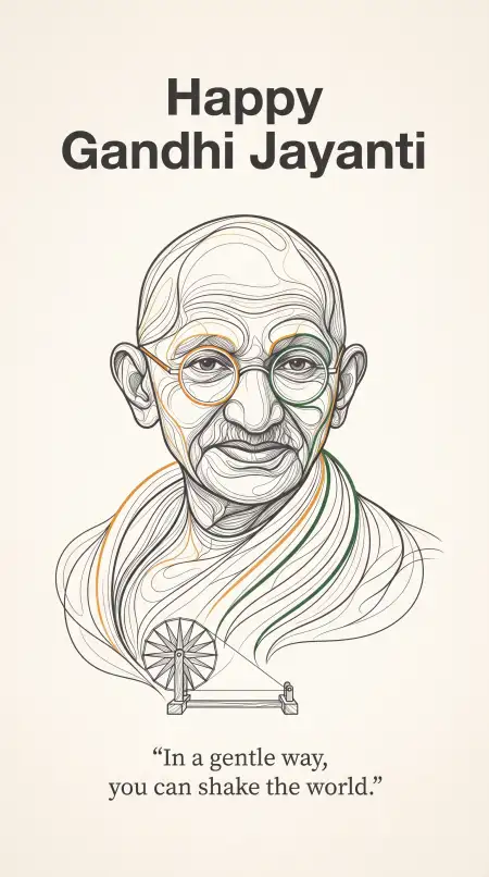 happy 2 october gandhi jayanti wishes 2026 - Happy Gandhi Jayanti Creative Wishes