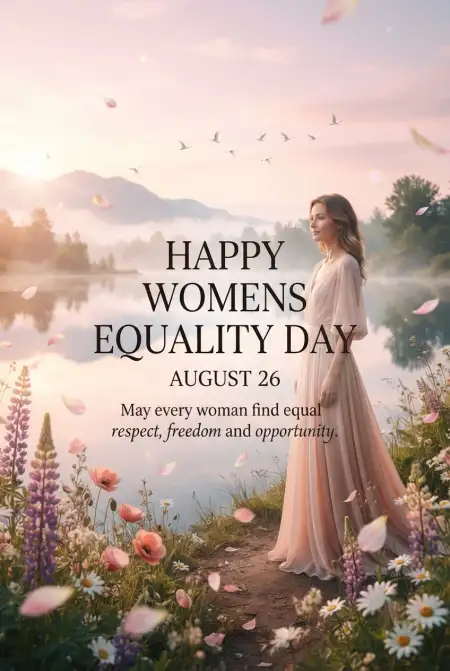 Happy American Womens Equality Day 2026 Background - Free American Womens Equality Day 2026 Download