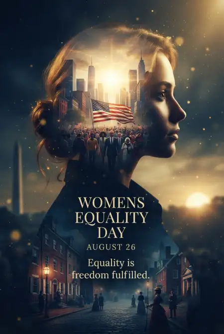 Happy American Womens Equality Day 2026 Images - Free American Womens Equality Day 2026 Download