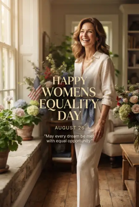 Happy American Womens Equality Day 2026 - Free American Womens Equality Day 2026 Download