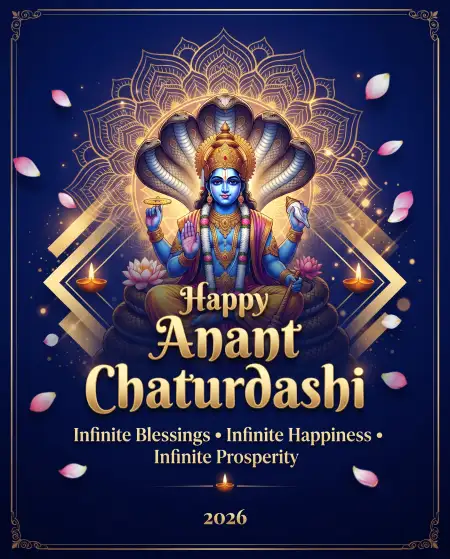 happy anant chaturdashi 2026 instagram wishes images - Happy Vishu 2026 Wishes