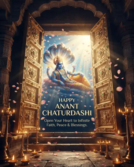 happy anant chaturdashi poster 2026