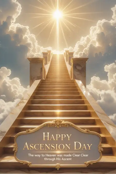 Happy Ascension Day Instagram Post Image - Free Related Happy Ascension Day Image