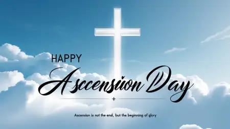 Happy Ascension Day Wishes With Name - Free Related Happy Ascension Day Image