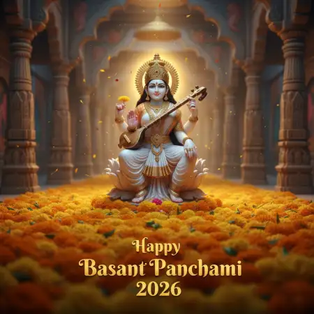 Happy Basant Panchami 2026 Ai Image - Free Happy Basant Panchami 2026 Download