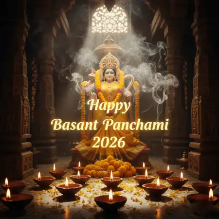 Happy Basant Panchami 2026 Celebration Images - Free Happy Basant Panchami 2026 Download