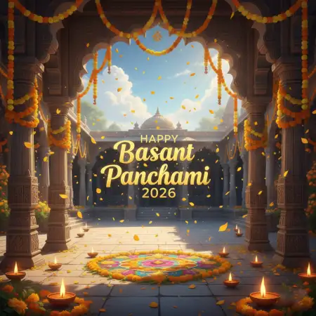 Happy Basant Panchami 2026 Festival Thumbnail - Free Happy Basant Panchami 2026 Download