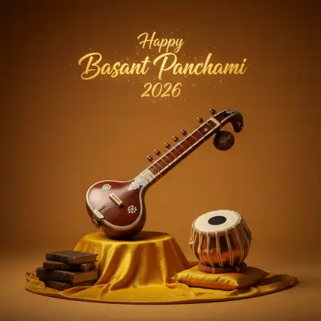 Happy Basant Panchami 2026 Festive Png Image - Free Happy Basant Panchami 2026 Download