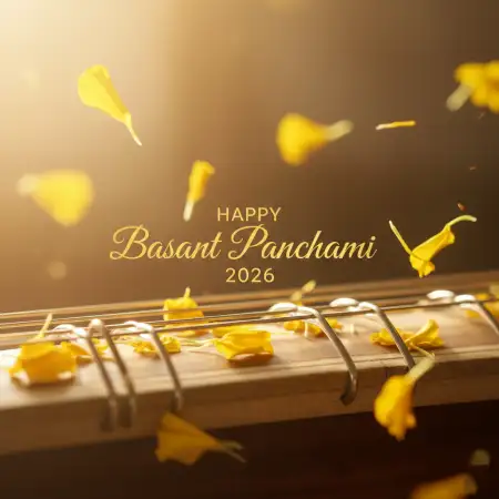 Happy Basant Panchami 2026 Hd Wallpaper - Free Happy Basant Panchami 2026 Download