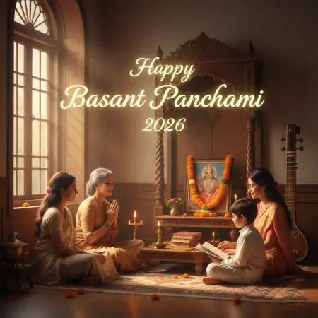 Happy Basant Panchami 2026 Indian Culture Poster - Free Happy Basant Panchami 2026 Download
