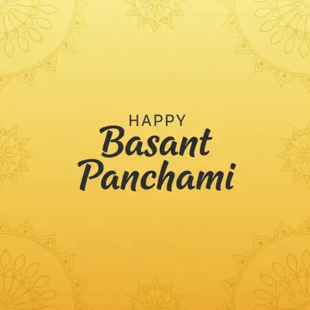 Free Happy Basant Panchami Wishes Classy Words Background Download