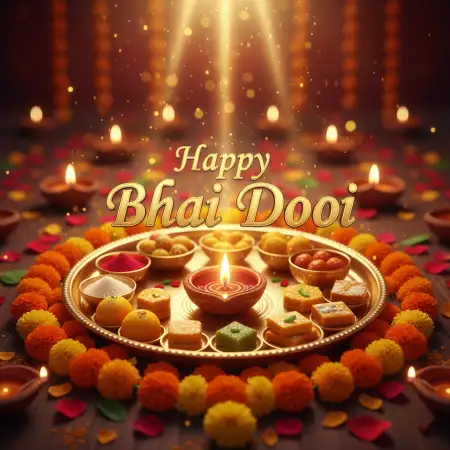 Happy Bhai Dooj 2025 Gif Animation - Free Bhai Dooj Download