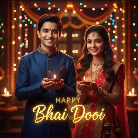 Happy Bhai Dooj 2025 Quotes In Hindi For Brother - Free Bhai Dooj Download