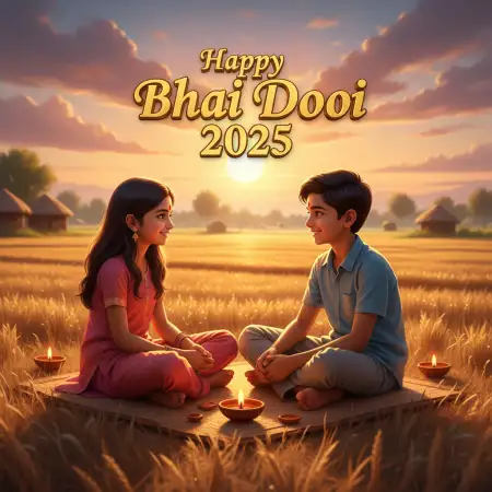 Happy Bhai Dooj 2025 Wishes With Photo - Free Happy Bhai Dooj 2025 Wishes Download