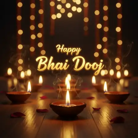 Happy Bhai Dooj Celebration Pic For Facebook - Free Bhai Dooj Download