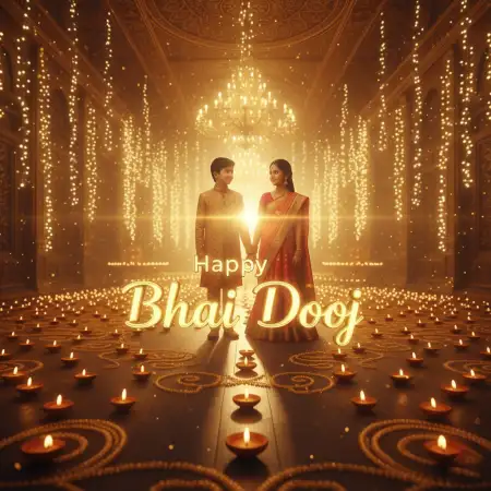 Happy Bhai Dooj Handmade Card Ideas - Free Bhai Dooj Download