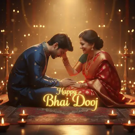 Happy Bhai Dooj Hd Wallpapers For Whatsapp - Free Bhai Dooj Download