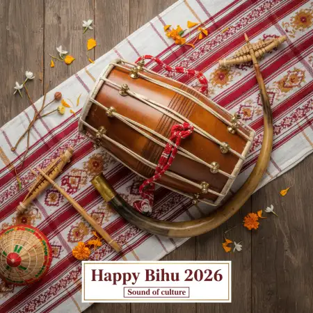 Happy Bihu 2026 Latest Wishes - Free Happy Bihu 2026 Download