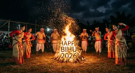 Happy Bihu 2026 Wishes Emotional Messages - Free Happy Bihu 2026 Wishes Download