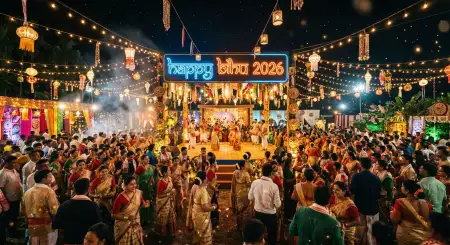 Happy Bihu 2026 Wishes Festival Promotion Ideas - Free Happy Bihu 2026 Wishes Download