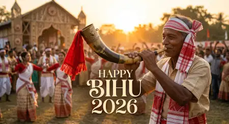 Happy Bihu 2026 Wishes Leonardo Ai Prompt - Free Happy Bihu 2026 Wishes Download
