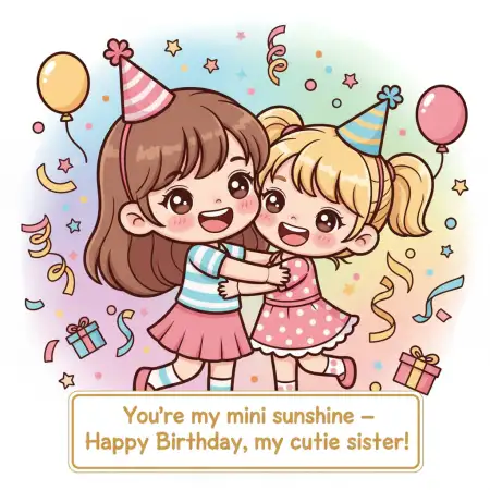 Happy Birthday Wishes For Twin Sister - Free Happy Birthday Download