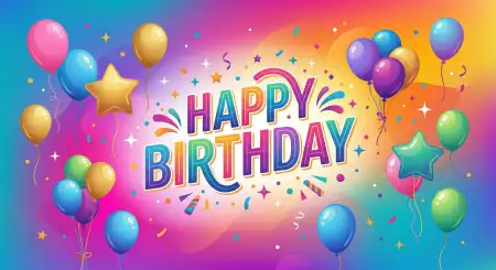 Happy Birthday Wishes Png Transparent Background - Free Happy Birthday Wishes Download
