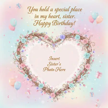 Happy Birthday Wishes To A Sister Like A Best Friend - Free Happy Birthday Download