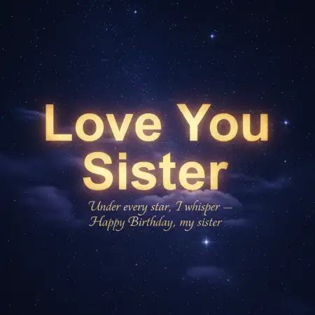 Happy Birthday Wishes To A Sister - Free Happy Birthday Download