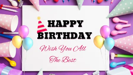 Happy Birthday Wishes - Free Related Happy Birthday Image