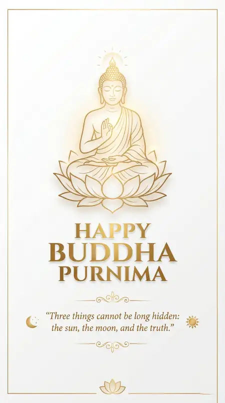 Happy Buddha Purnima 2026 Poster Design Ideas - Free Happy Buddha Purnima Wishes 2026 Download