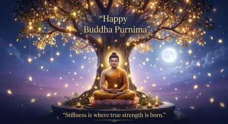 Happy Buddha Purnima 2026 Quotes And Wishes - Free Happy Buddha Purnima Wishes 2026 Download
