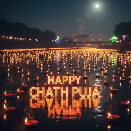 Happy Chhath Puja 2025 3d Hd Wallpaper For Mobile - Free Happy Chhath Puja 2025 Download